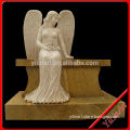 Stone Carved Cemetery Angel Statue for Sale